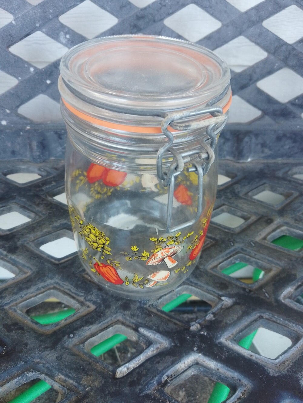 Mushroom Made In France Jar